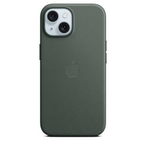 Apple iPhone 15 FineWoven Case with MagSafe - Evergreen ​​​​​​​
