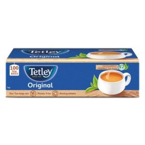 Tetley Original 100 Tea Bags, Rich Taste of Assam Tea, 1.7g Each