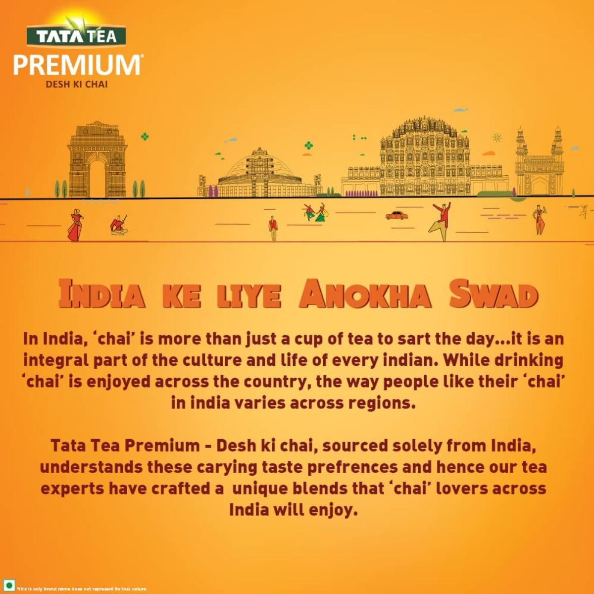 61gjrifrel. sl1200 1 Tata Tea Premium | Desh Ki Chai | Unique Blend Crafted For Chai Lovers Across India | Black Tea | 1kg Jar|Loose Leaves (Pack of 2)