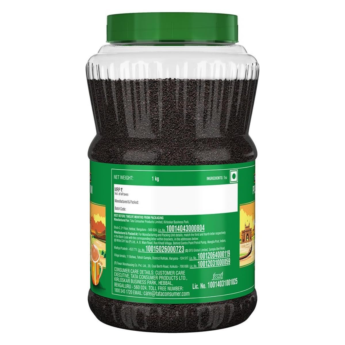 61nlgfs2fll. sl1200 Tata Tea Premium | Desh Ki Chai | Unique Blend Crafted For Chai Lovers Across India | Black Tea | 1kg Jar|Loose Leaves (Pack of 2)