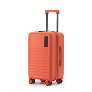 MOKOBARA The Aisle Trunk Luggage | 56 Cms Polycarbonate Shell, YKK Zippers, TSA-Approved Lock & Silent Ninja Wheels Travel Suitcase (Cabin, Stardust)