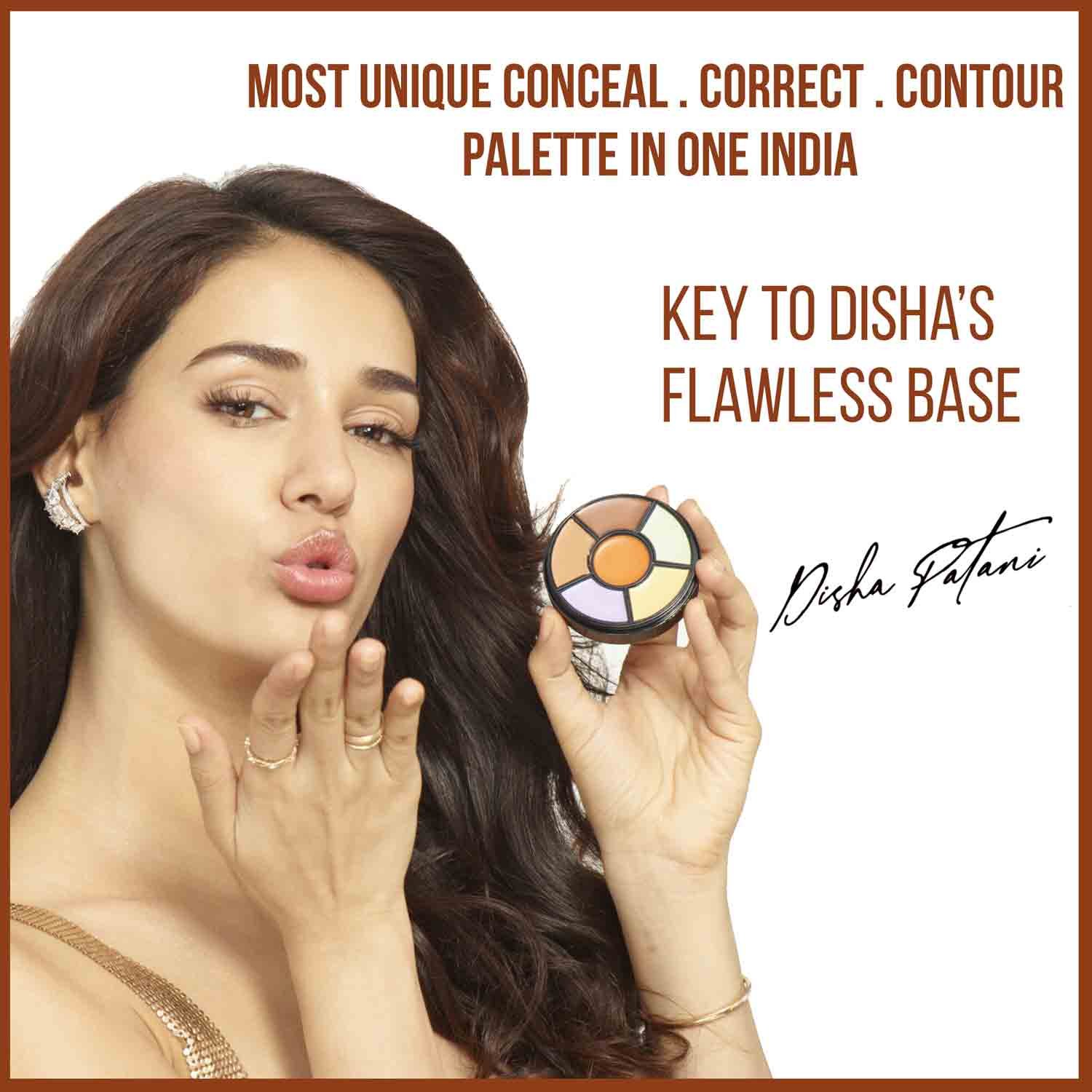 61Q2ee71DL. SL1500 1 INSIGHT Pro Concealer Palette – Shade Concealer | Makeup Wheel for Face | Satin–Matte Finish | 3-in-1 Conceal, Contour & Correct | Waterproof | Full Coverage | 15gm