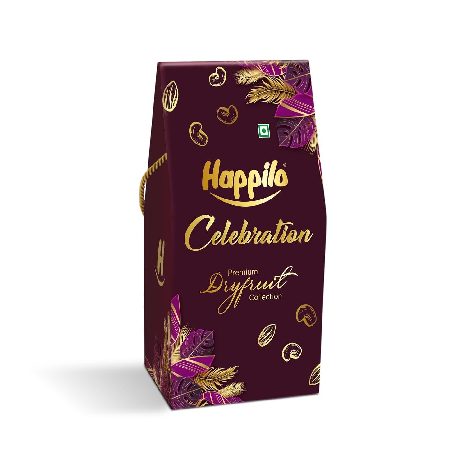 61sbpaeiqhl. sl1500 Happilo Premium Bhai Dooj Gift Pack with 5 Inclusions | Almond, Cashew, Raisin, Date Bite, Party Snack, | Dry Fruits Gift Box | DOVE Bhai Dooj Gift Set for Brother