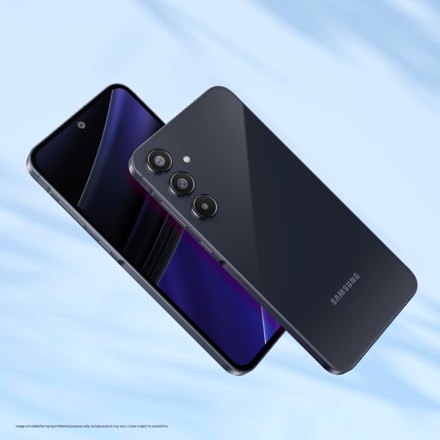 61TUfuecVkL. SL1500 Samsung Galaxy A55 5G (Awesome Navy, 8GB RAM, 128GB Storage) | AI | Metal Frame | 50 MP Main Camera (OIS) | Super HDR Video| Nightography | IP67 | Corning Gorilla Glass Victus+ | sAMOLED Display