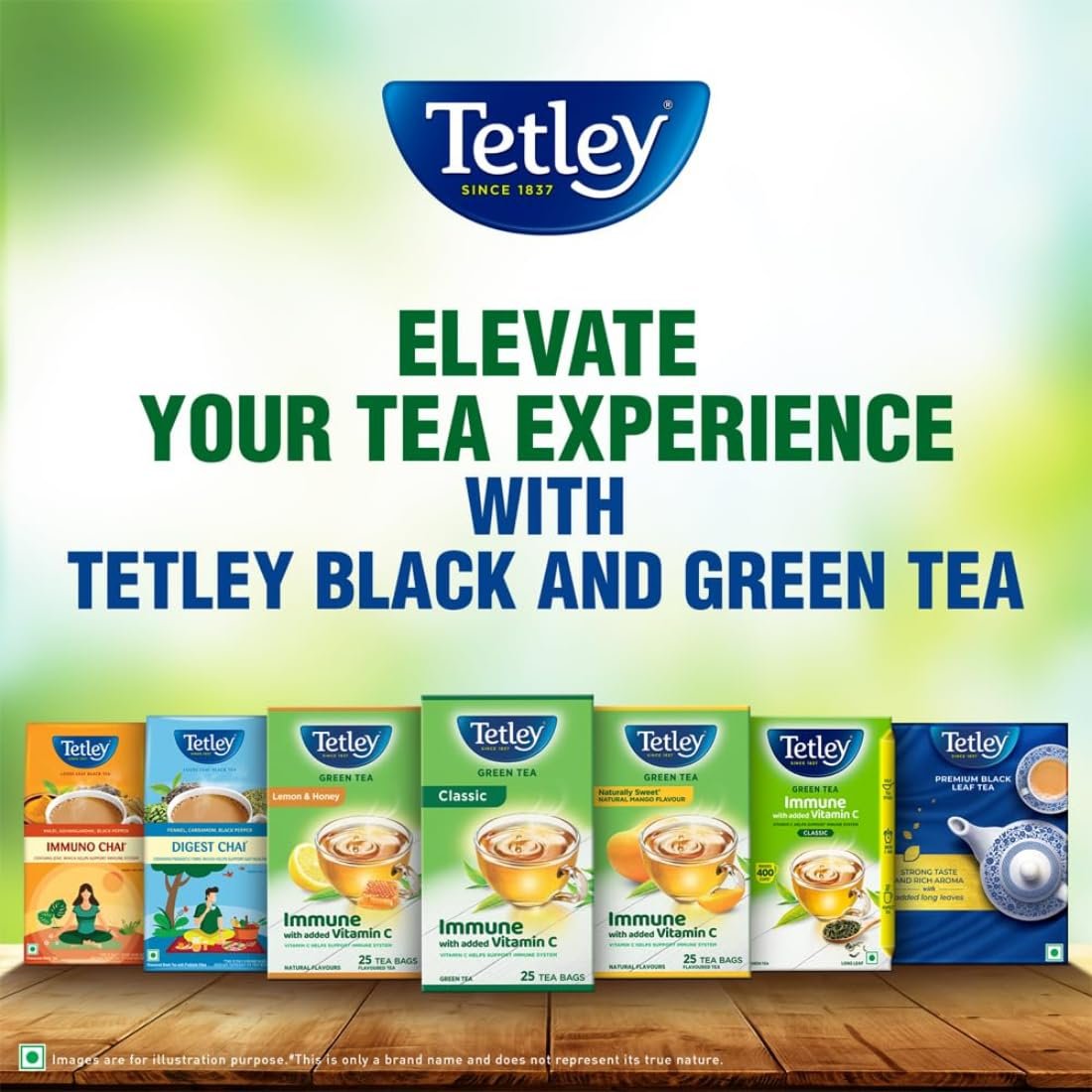 61ziqcncenl. sl1100 1761842063 1392 Tetley Green Tea, Classic, 100 Tea Bags Flavour : Regular