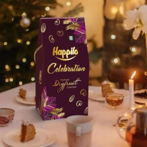 Happilo Dry Fruit Celebration Gift Box Dove 107g, Ideal for Diwali and Festive Gifting, Hamper For Corporate Gifts, Family, Friends, Office Clients (Pack of 3)