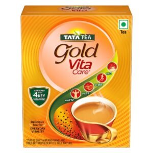 Tata Tea Gold VitaCare | Tea with Power of 4 Vitamins | Vitamin D | Vitamin B6 | Vitamin B9 | Vitamin B12 | Loose Leaf Black Tea | 250gram