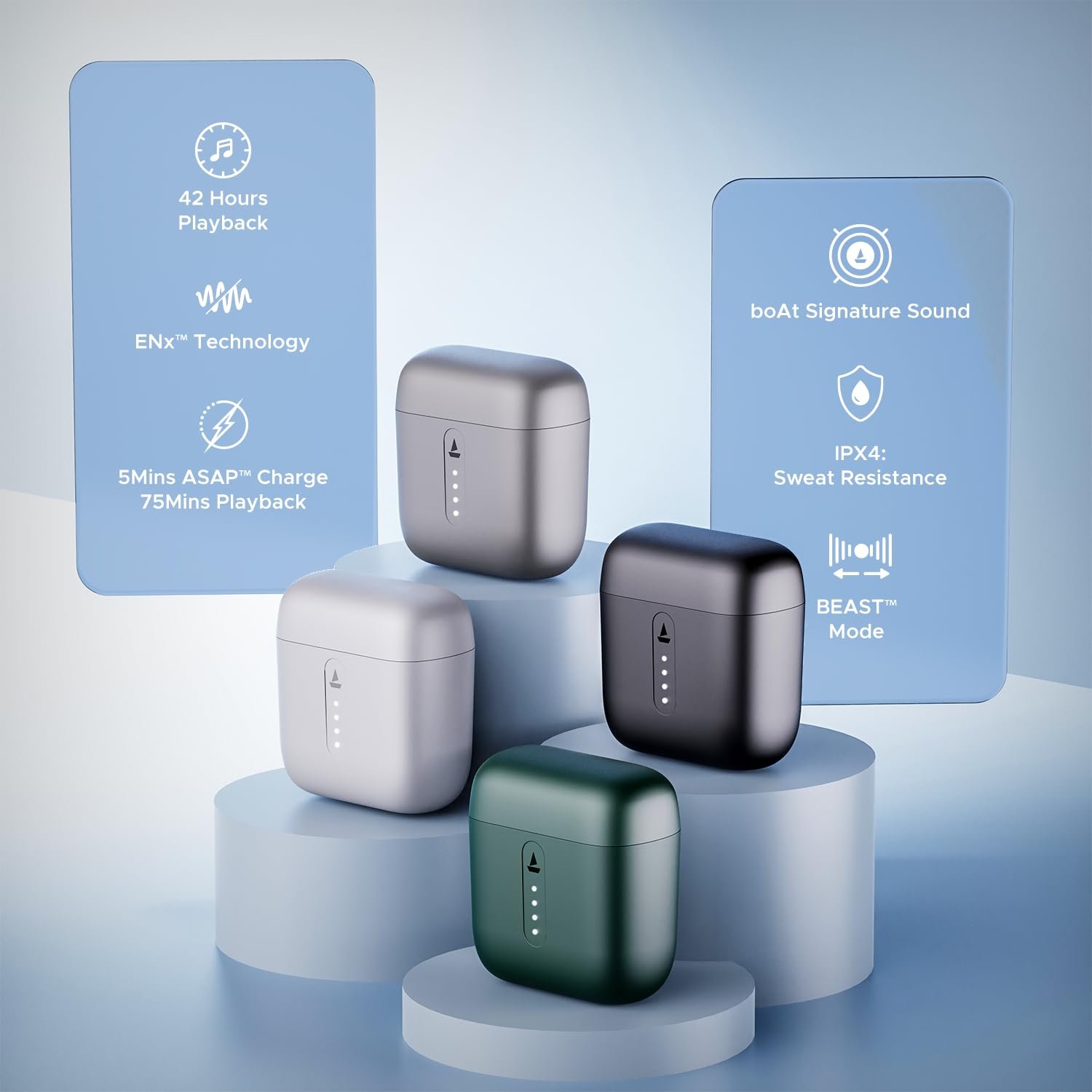 61meqp7rzxl. sl1500 boAt Airdopes 141/8, Low Latency, ENx Tech, 42HRS Battery, Fast Charge, Stream Ad Free Music via App Support, Bluetooth Earbuds, TWS Ear Buds Wireless Earphones with mic (Bold Black)