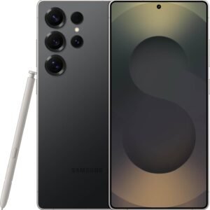 SAMSUNG Galaxy S25 Ultra, 512GB Smartphone, Unlocked Android, AI Night Mode Camera, Snapdragon 8 Elite Fast Processor, 5000mAh Battery, Built-in S Pen, 2025, US 1 Yr Warranty, Titanium Black