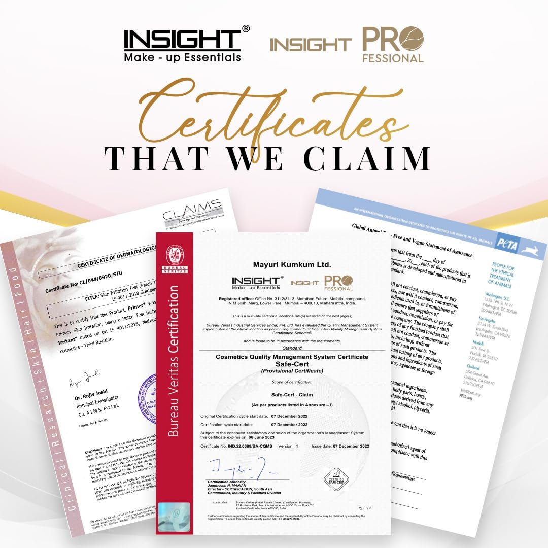 7135L5xotrL. SL1080 1760646436 8567 INSIGHT Pro Concealer Palette – Shade Concealer | Makeup Wheel for Face | Satin–Matte Finish | 3-in-1 Conceal, Contour & Correct | Waterproof | Full Coverage | 15gm