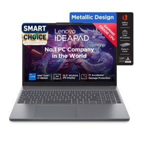 Lenovo Smartchoice Ideapad Slim 3 13Th Gen Intel Core I7-13620H 15.3 Inch(38.8Cm) WUXGA IPS Laptop(16GB RAM/512GB SSD/Windows 11/Office Home 2024/Backlit Keyboard/1Yr ADP Free/Grey/1.6Kg),83K100CJIN