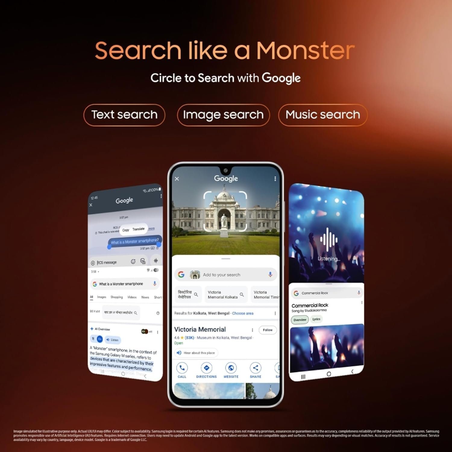 71L OC22ITL. SL1500 Samsung Galaxy M36 5G (Velvet Black, 8 GB RAM, 128 GB Storage)| Circle to Search| Google Gemini| Corning Gorilla Glass Victus+| 7.7mm Slim| AI Enhanced 50 MP OIS Triple Camera| Unmatched Nightography