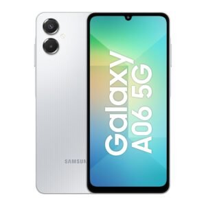 Samsung Galaxy A06 5G (Gray, 4GB RAM, 128GB Storage) | 50MP Dual Camera | 4 Gen OS Upgrades | IP54 Rating | Voice Focus