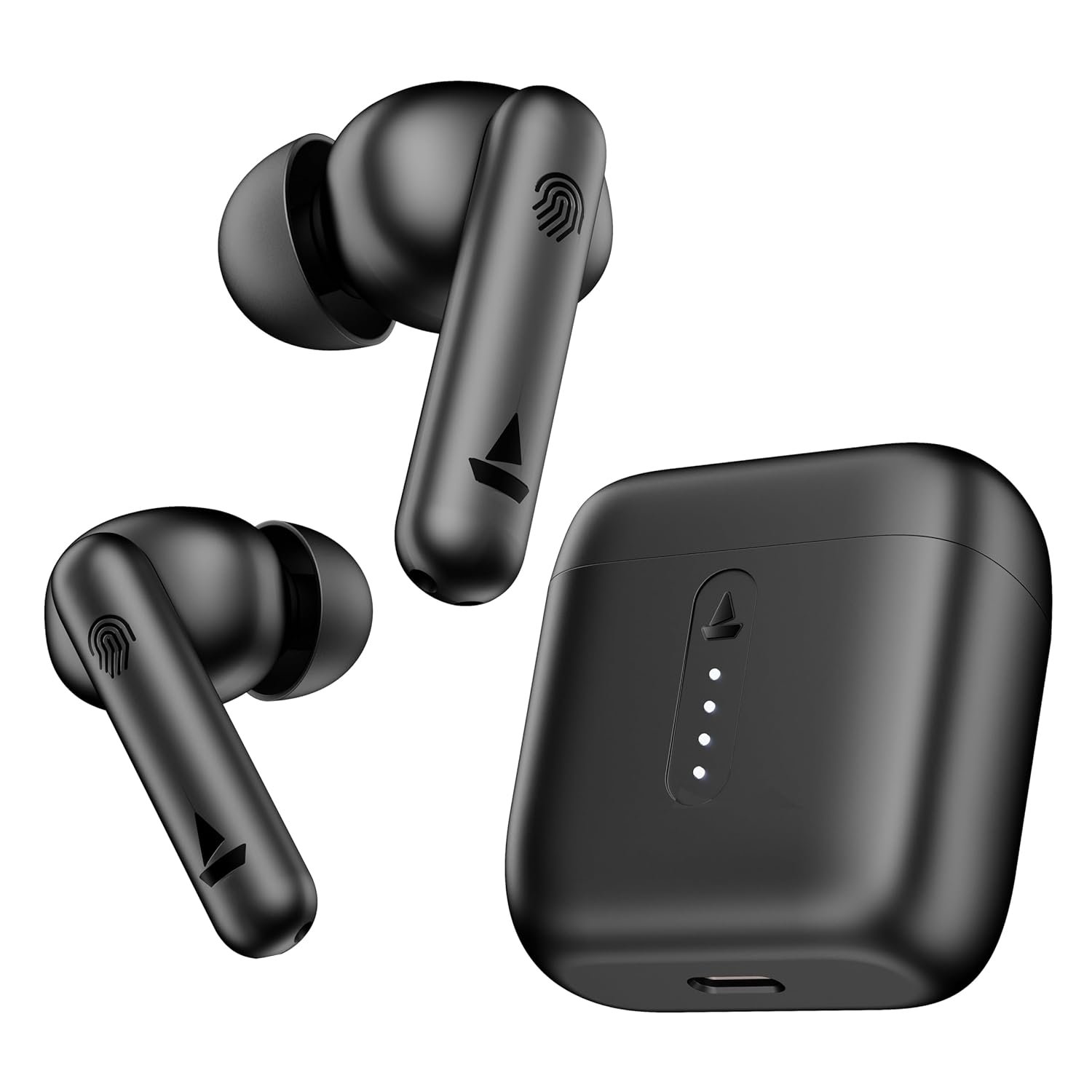boAt Airdopes 141/8, Low Latency, ENx Tech, 42HRS Battery, Fast Charge, Stream Ad Free Music via App Support, Bluetooth Earbuds, TWS Ear Buds Wireless Earphones with mic (Bold Black) boAt Airdopes 141/8, Low Latency, ENx Tech, 42HRS Battery, Fast Charge, Stream Ad Free Music via App Support, Bluetooth Earbuds, TWS Ear Buds Wireless Earphones with mic (Bold Black)