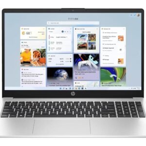 HP 15 (2025), AMD Ryzen 5 7520U Quad Core - (4 GB/256 GB SSD/AMD Radeon Graphics/Windows 11 Home) Thin and Light Business Laptop/15.6" HD Display/Turbo Silver/1.5 kg/MS Office 2021