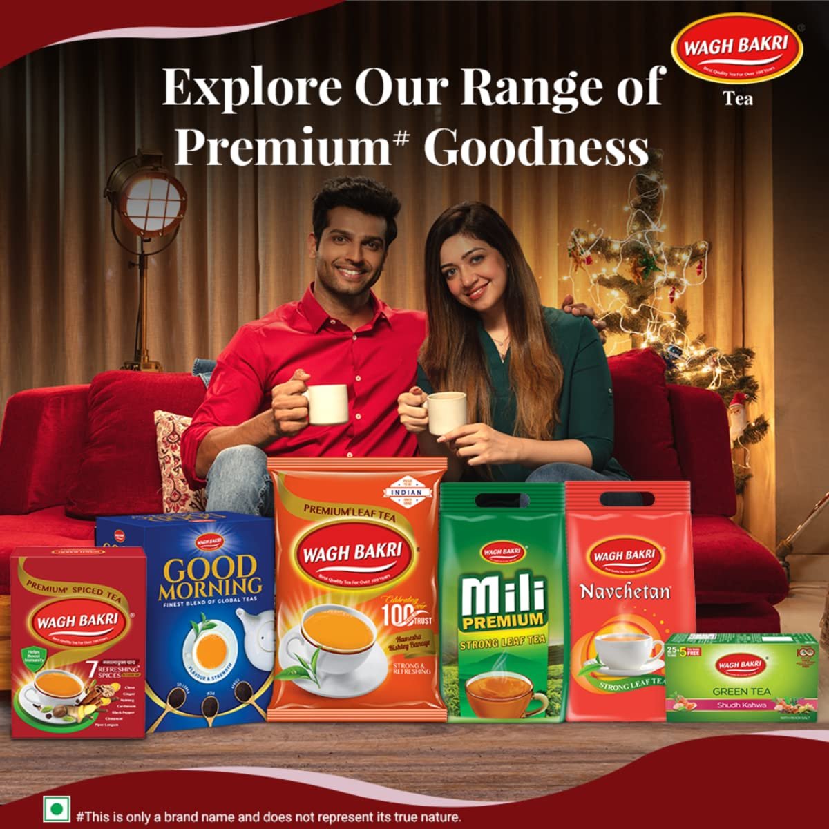 71aonfxwpil. sl1200 Wagh Bakri Premium Spiced Tea | With 7 Refreshing Spices |250 Gram, Black Tea