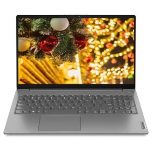 Lenovo V15 G4 AMD Ryzen 5 7520U 15.6 inch FHD Laptop, AMD Graphics, 16GB DDR5 5500Mhz Ram, 512GB SSD NVMe, Windows 11, Dolby Audio, Arctic Grey, 1 Year Onsite Brand Warranty