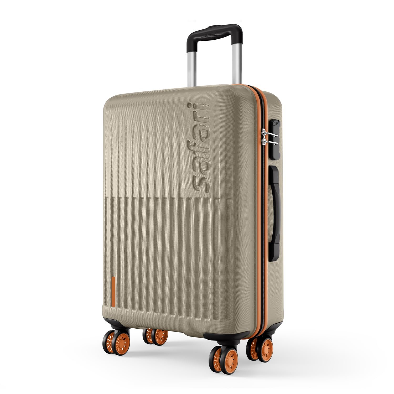 Safari Astra Neo 8 Wheels 76cm Large size Check-in Trolley Bag, Hard Case Polycarbonate, 360 Degree Wheeling Luggage for Men & Women, Travel Bag, Suitcase for Travel, Trolley Bag for Travel, Champagne Safari Astra Neo 8 Wheels 76cm Large size Check-in Trolley Bag, Hard Case Polycarbonate, 360 Degree Wheeling Luggage for Men & Women, Travel Bag, Suitcase for Travel, Trolley Bag for Travel, Champagne