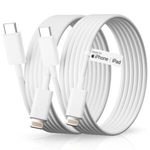 Basesailor USB Type C to Lightning Cable 27W, 1m [MFi Certified + 2 YEARS WARRANTY*] iPhone Fast Charger Cable USB-C Delivery Cord for iPad & iPhone 14/13/12/11/XS/XR/X/8/Plus,Mini,Pro,Max Series,1 Pc