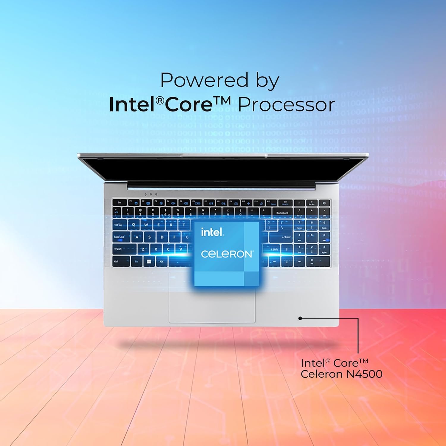 Acer [SmartChoice Aspire 3 Laptop Intel Core Celeron N4500 Processor Laptop (8 GB LPDDR4X SDRAM/256 GB SSD/Win11 Home/38 WHR/HD Webcam) A325-45 with 39.63 cm (15.6″) HD Display, Pure Silver, 1.5 KG