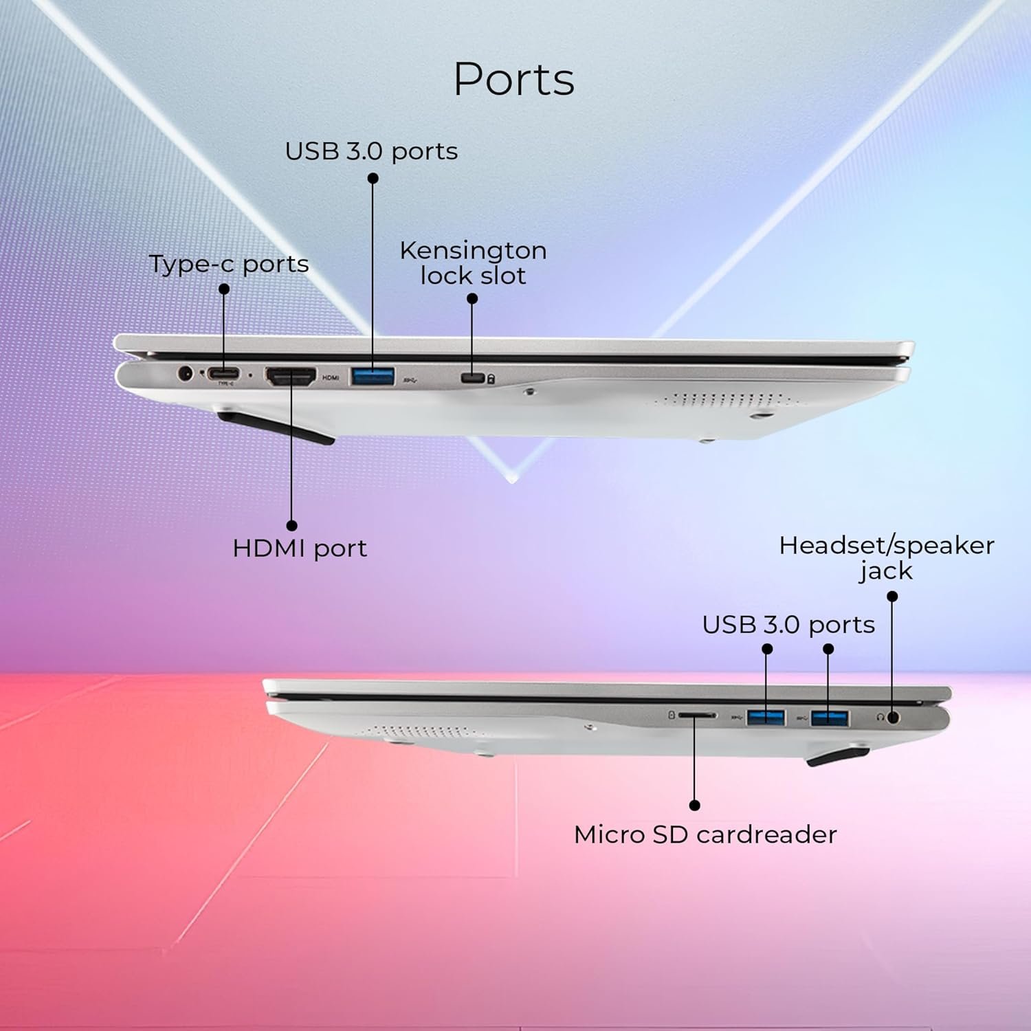 Acer [SmartChoice Aspire 3 Laptop Intel Core Celeron N4500 Processor Laptop (8 GB LPDDR4X SDRAM/256 GB SSD/Win11 Home/38 WHR/HD Webcam) A325-45 with 39.63 cm (15.6″) HD Display, Pure Silver, 1.5 KG