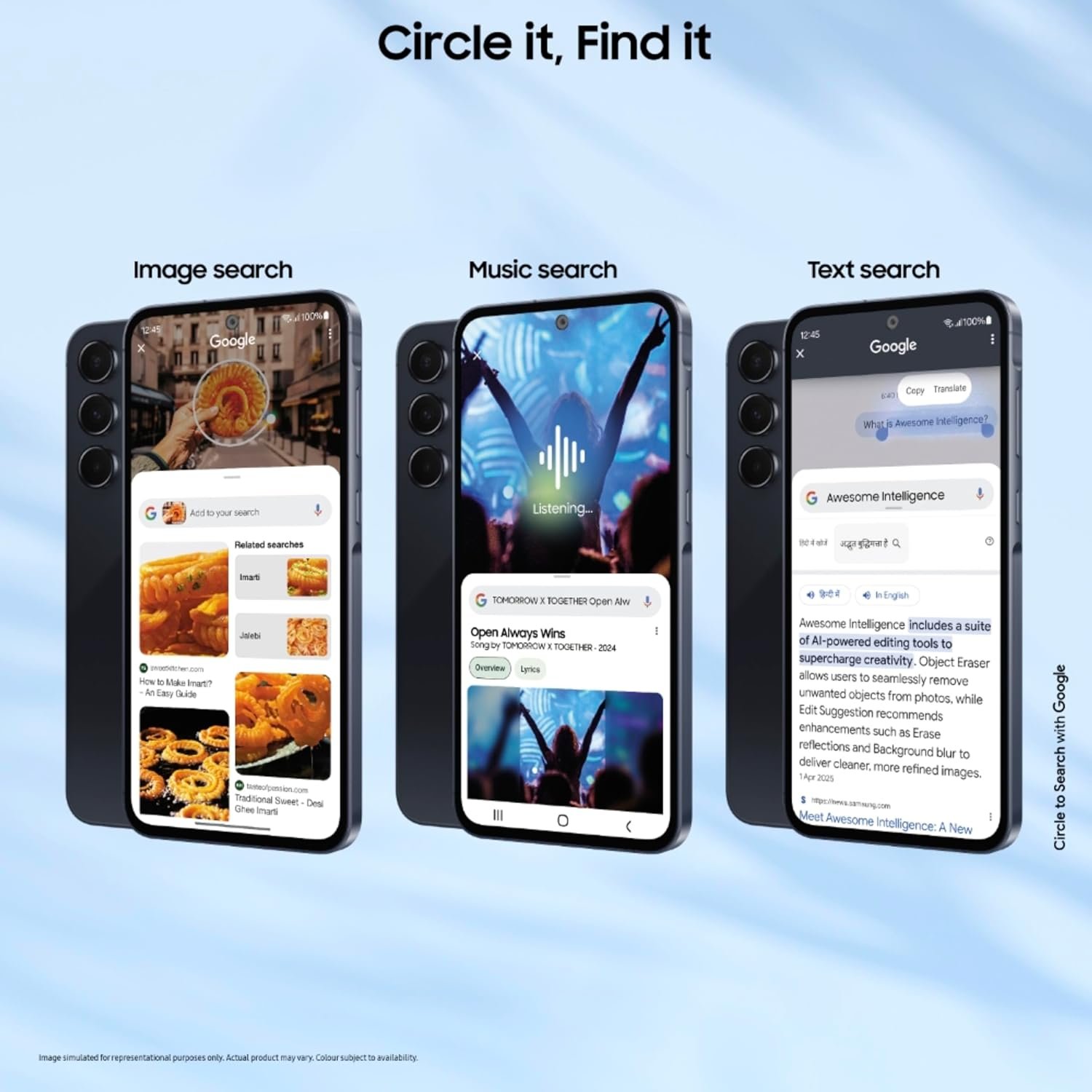 81Dj2bK6ArL. SL1500 Samsung Galaxy A55 5G (Awesome Navy, 8GB RAM, 128GB Storage) | AI | Metal Frame | 50 MP Main Camera (OIS) | Super HDR Video| Nightography | IP67 | Corning Gorilla Glass Victus+ | sAMOLED Display