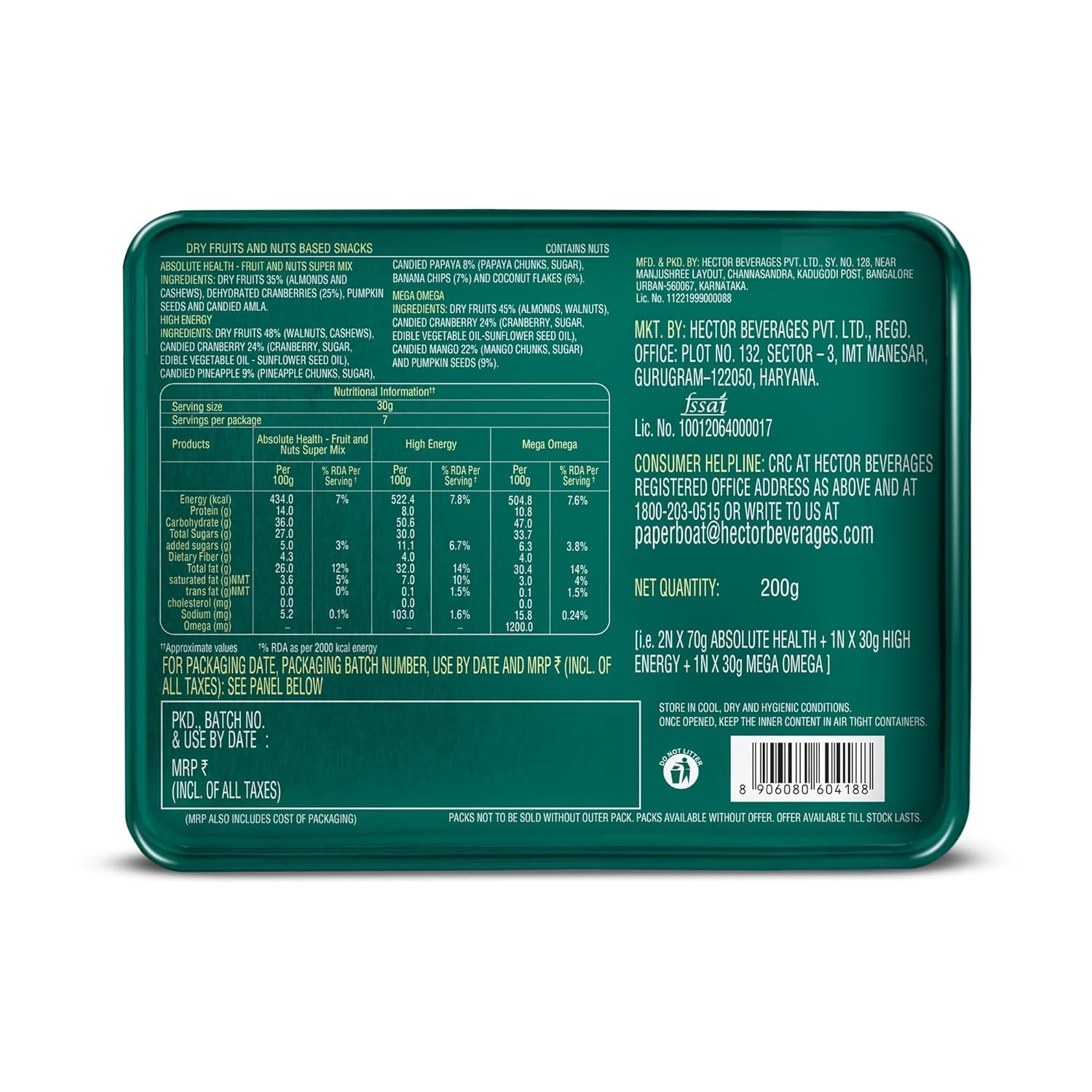 81xzzq02rbl. sl1500 Paper Boat Diwali Dry Fruits Gift Box, 200g – Diwali Gift Hamper | Festive Dry Fruit Gift | Assorted Mixed Nuts, Dry Fruits & Trail Mix | Cashew, Almonds, Berries and Mixed Nuts