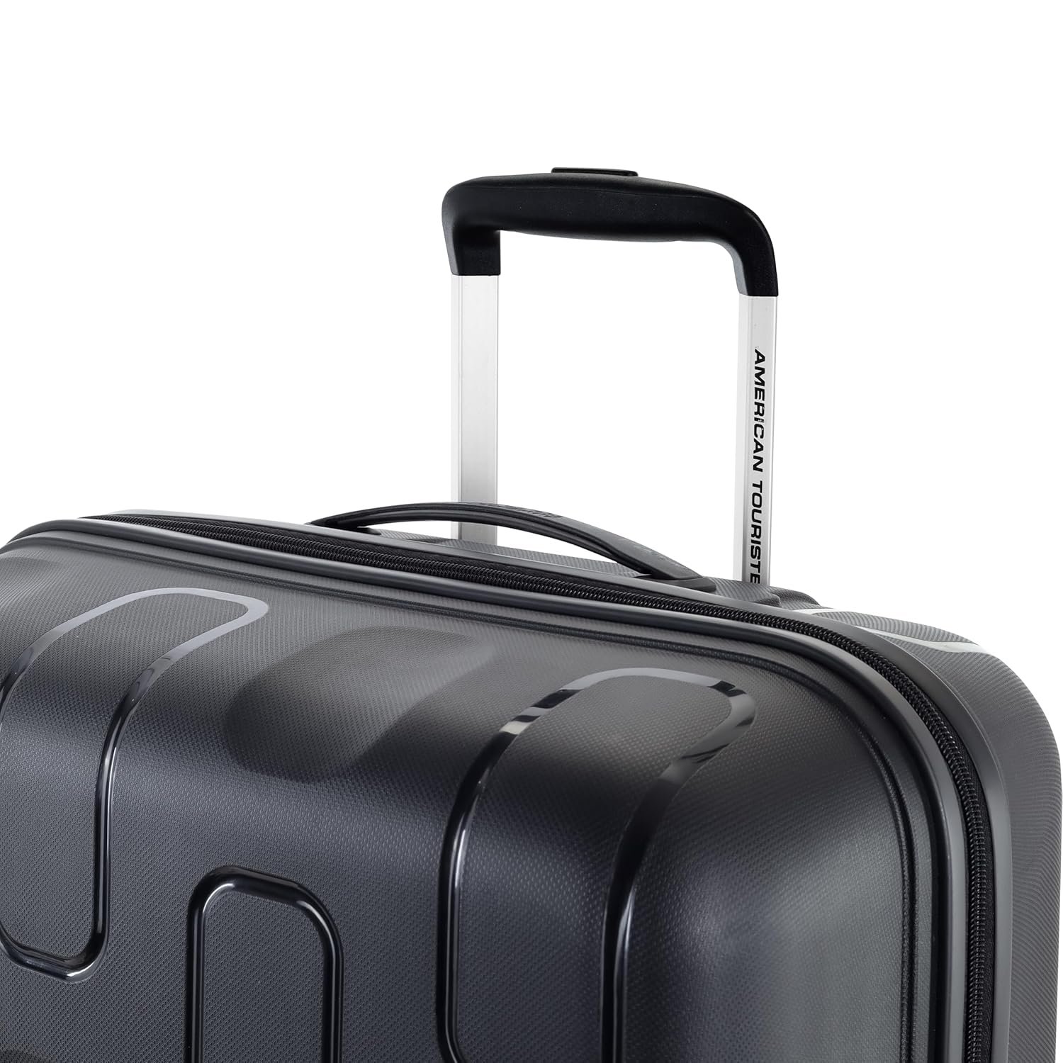 81hj8bF2ogL. SL1500 American Tourister Medium Ivy 2.0-8 Wheel, 68 CM Hard PP Check-in Suitcase for Travel/Trolley Bag for Travel/Travel Bag with Combination Lock & Smooth Sliding Double Wheel – Black