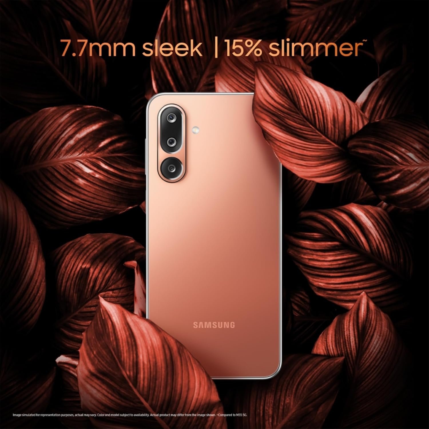 81k9UAHdLKL. SL1500 Samsung Galaxy M36 5G (Velvet Black, 8 GB RAM, 128 GB Storage)| Circle to Search| Google Gemini| Corning Gorilla Glass Victus+| 7.7mm Slim| AI Enhanced 50 MP OIS Triple Camera| Unmatched Nightography