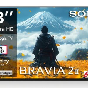 Sony 108 cm (43 inches) BRAVIA 2M2 Series 4K Ultra HD Smart LED Google TV K-43S22BM2-2 Years Warranty for Limited Period