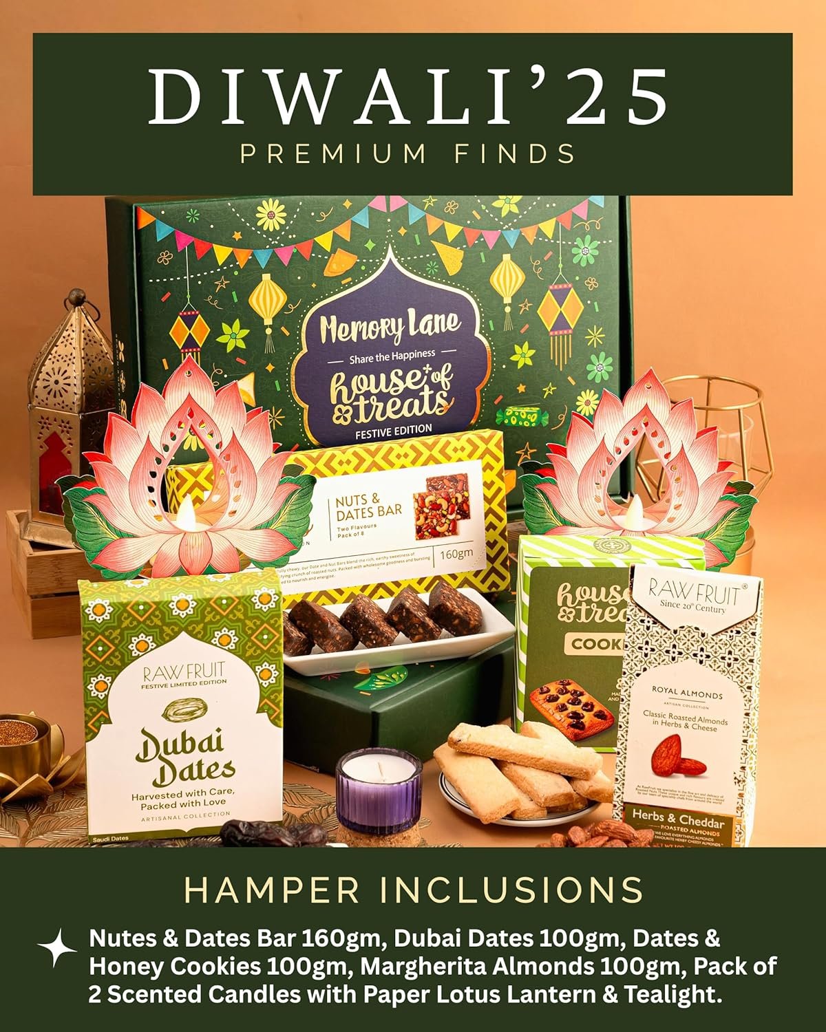 91bmr1evrgl. sl1500 Hyperfoods® Diwali Gifts for Family and Friends Gift Hamper Diwali Gifts for Employees Corporate Gifts for Employees Gift Hamper Box Chocolates Gift Pack Combo Dryfruit Combo Pack