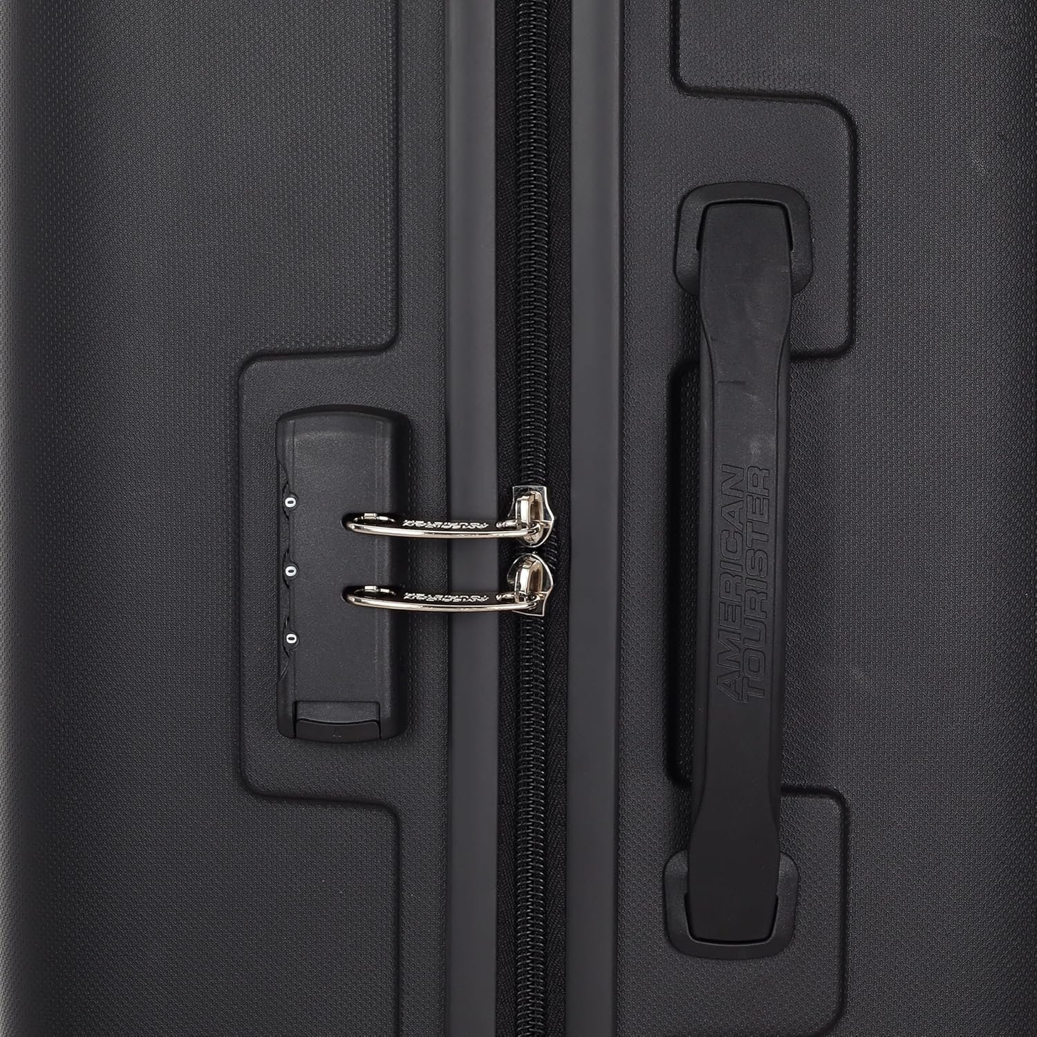 91DH1Sd3VlL. SL1500 American Tourister Medium Ivy 2.0-8 Wheel, 68 CM Hard PP Check-in Suitcase for Travel/Trolley Bag for Travel/Travel Bag with Combination Lock & Smooth Sliding Double Wheel – Black