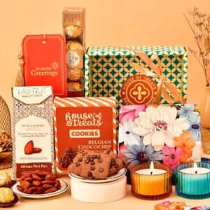 Hyperfoods® Diwali Gifts for Family and Friends Gift Hamper Diwali Gifts for Employees Corporate Gifts for Employees Chocolate Gift Hampers Gift Hampers Box Corporate Gift Cookies Gift Hamper