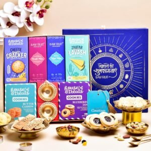 Hyperfoods® Diwali Gift Items Diwali Gift Box Diwali Hamper Diwali Gifts Dry Fruits Gift Pack Snacks Cookies Dryfruits Gift Hamper Diwali Gift For Family And Friends