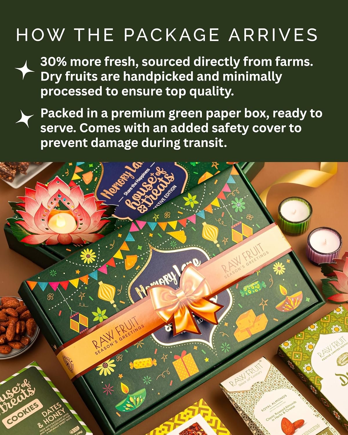 91z9wy9yv6l. sl1500 Hyperfoods® Diwali Gifts for Family and Friends Gift Hamper Diwali Gifts for Employees Corporate Gifts for Employees Gift Hamper Box Chocolates Gift Pack Combo Dryfruit Combo Pack