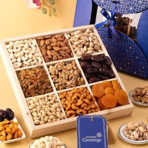 Hyperfoods® Diwali Gifts 1.1 Kg Dryfruits Combo Pack L9 Basic Dry Fruits Gifts Pack Diwali Gift Hampers For Employees Nuts And Dry Fruits Luxury Gift