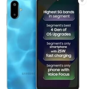 Samsung Galaxy F06 5G, Bahama Blue (4GB, 128GB)