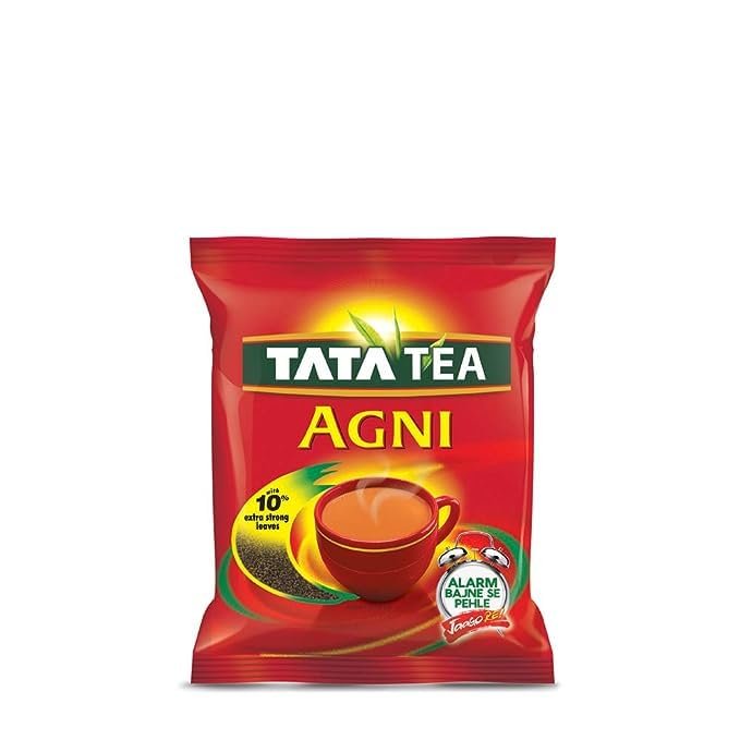 Tata Tea Agni| Strong Leaf Tea| 250 Gm Each| Pack of 4| 1 Kg Pack+ Green Ilayachi 25g Tata Tea Agni| Strong Leaf Tea| 250 Gm Each| Pack of 4| 1 Kg Pack+ Green Ilayachi 25g