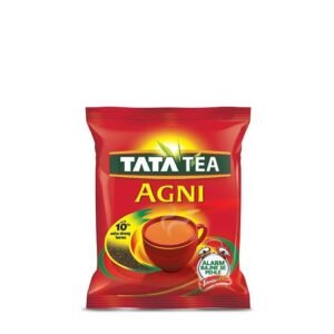 Tata Tea Agni| Strong Leaf Tea| 250 Gm* 2 Pk| 500 Gm+ Green Ilayachi 25g