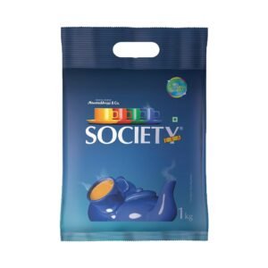 Society Leaf Tea | 1kg Pouch | Pack of 1| Special blend from Finest tea gardens of Assam | Robust Flavour | Strong blend | Refreshing | All Natural Ingredients | No preservatives