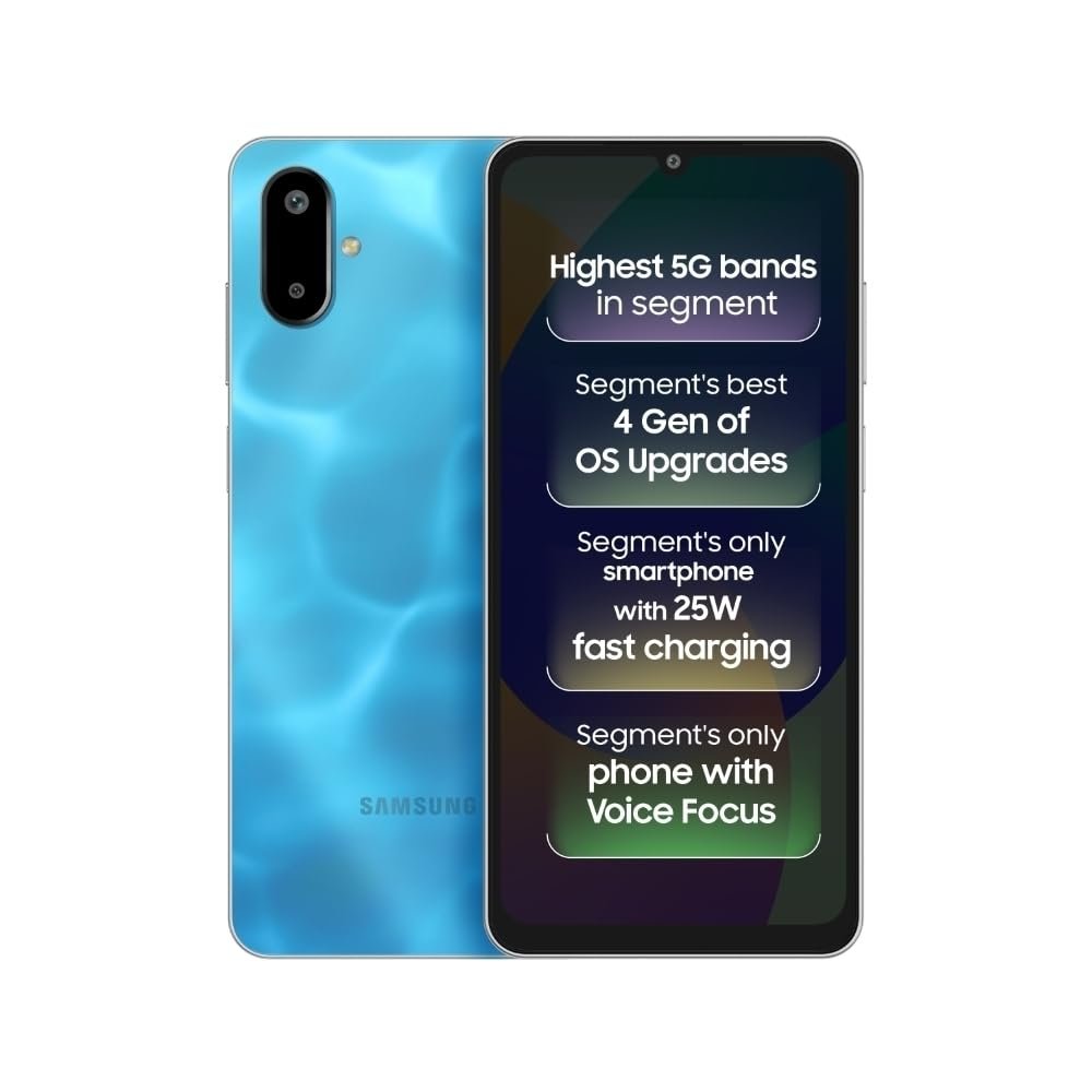 Samsung Galaxy F06 5G (Bahama Blue, 128 GB) (6 GB RAM) Samsung Galaxy F06 5G (Bahama Blue, 128 GB) (6 GB RAM)