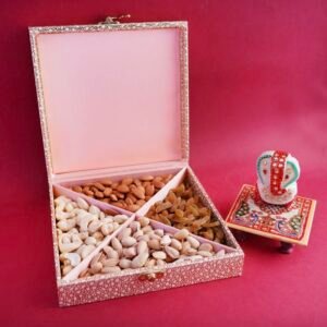 Berry India Corporate Diwali Gifts- Dryfruit Box N Ganesha for Diwali