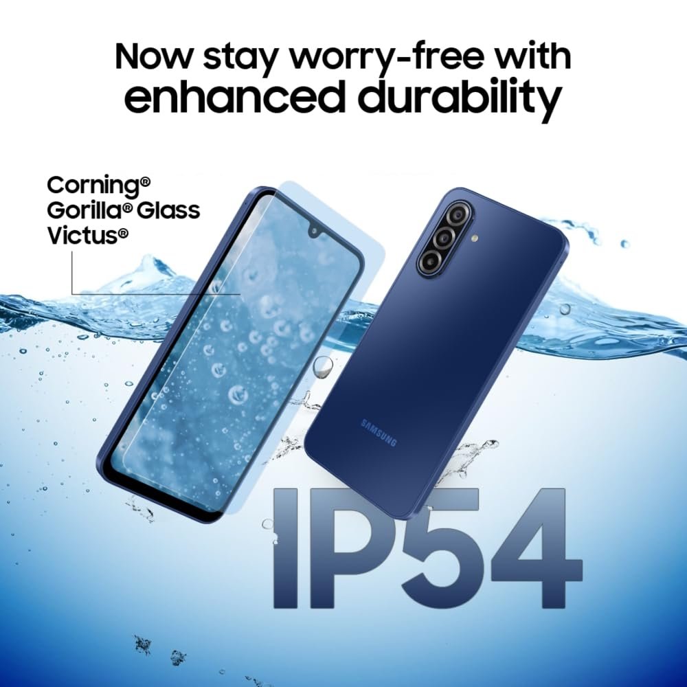 61jt8iuvmvl. sl1000 1762508959 9020 Samsung Galaxy A17 5G (Gray, 8GB RAM, 128GB Storage) | with Travel Adapter | 50 MP No Shake Camera | Gemini Live | Circle to Search | Super AMOLED | Corning Gorilla Glass Victus | 7.5mm Sleek | AI