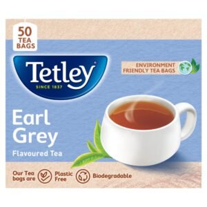 Tetley | Earl Grey | Black Tea | 50 Tea Bags