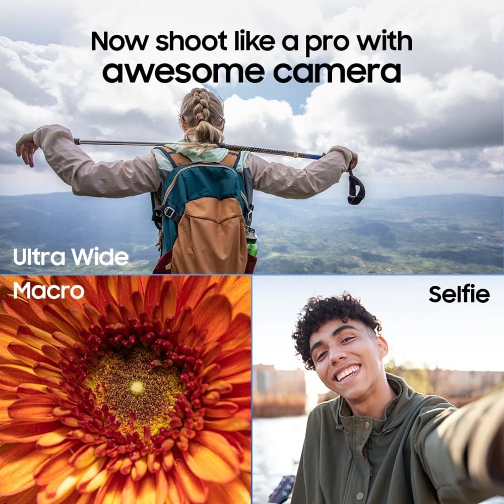 61vkbrcrll. sl1000 Samsung Galaxy A17 5G (Gray, 8GB RAM, 128GB Storage) | with Travel Adapter | 50 MP No Shake Camera | Gemini Live | Circle to Search | Super AMOLED | Corning Gorilla Glass Victus | 7.5mm Sleek | AI