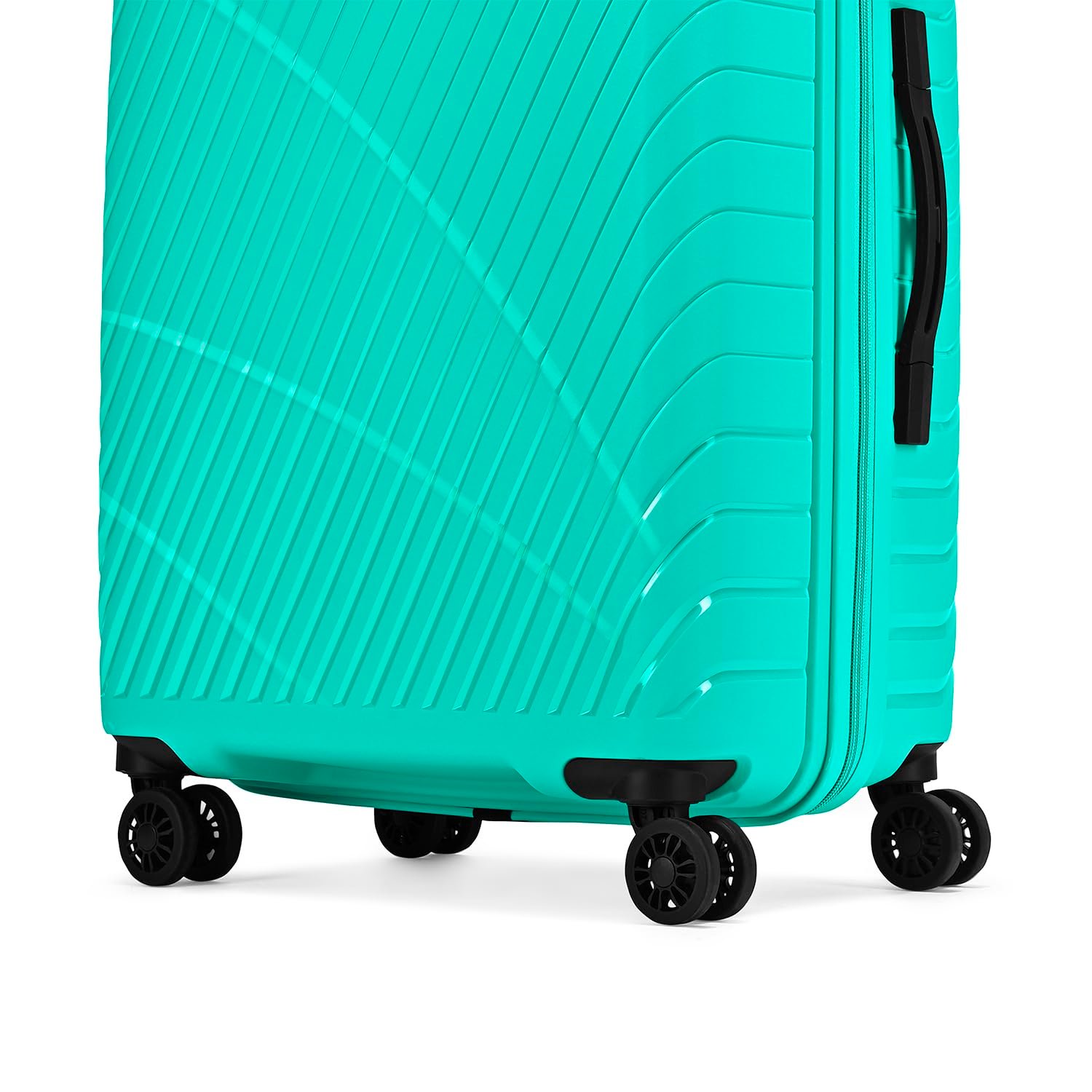 71fpahjfbll. sl1500 Skybags Streax | Check-in Trolley Bag, 66 Cm, Medium Hardside Luggage | 8 Wheels, Combination Lock | Polypropylene | Suitcase for Travel | 5 Year International Warranty | Turquoise