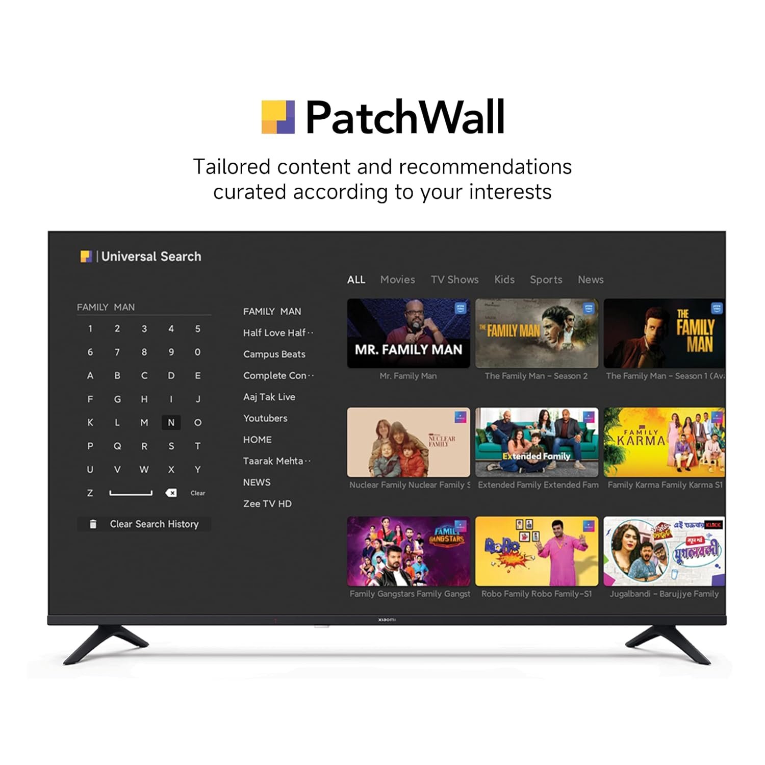 71inarqnql. sl1500 Xiaomi 108 cm (43 inch) A Full HD Smart Google LED TV L43MB-AFIN
