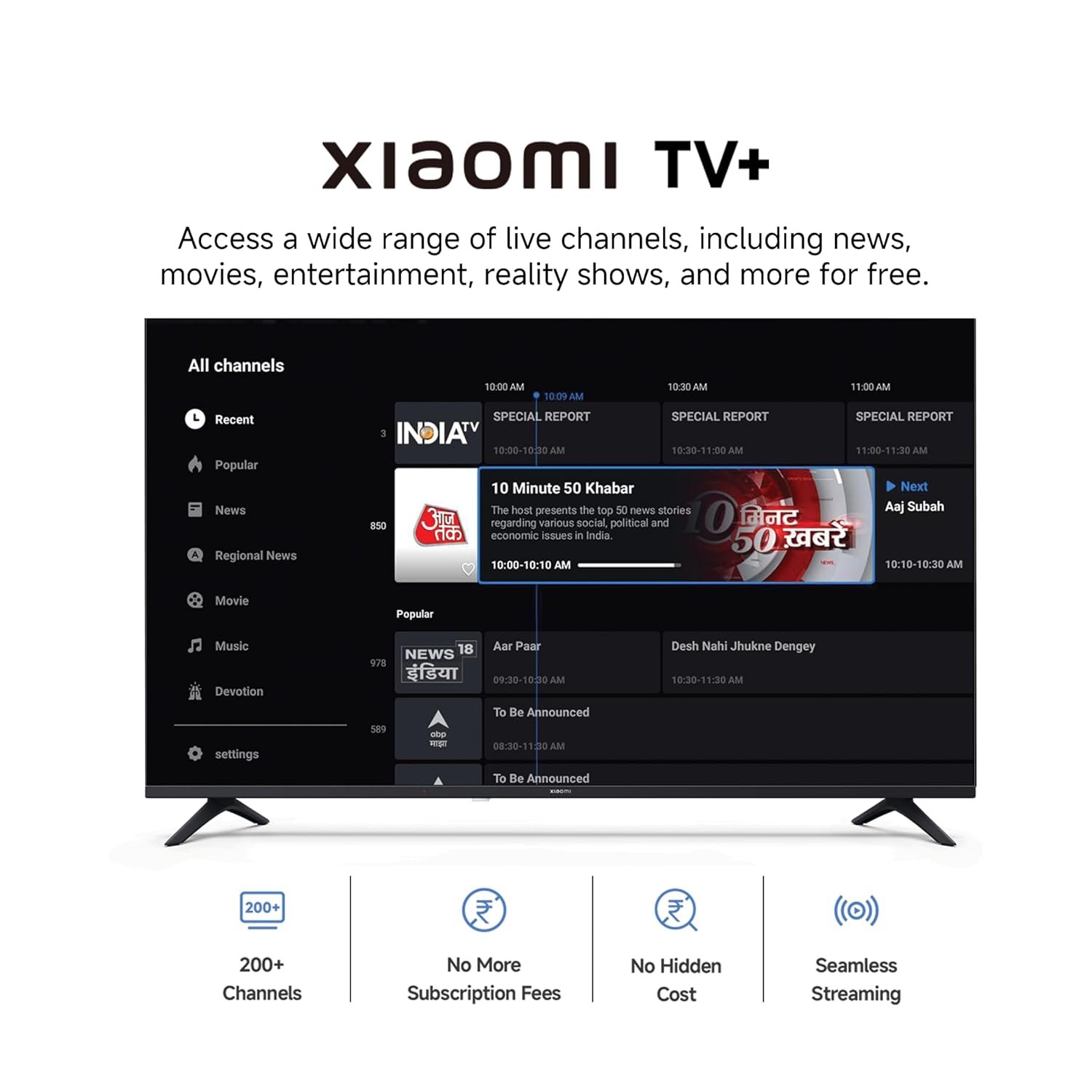 71lcsyzzeml. sl1500 1762595024 3722 Xiaomi 108 cm (43 inch) A Full HD Smart Google LED TV L43MB-AFIN