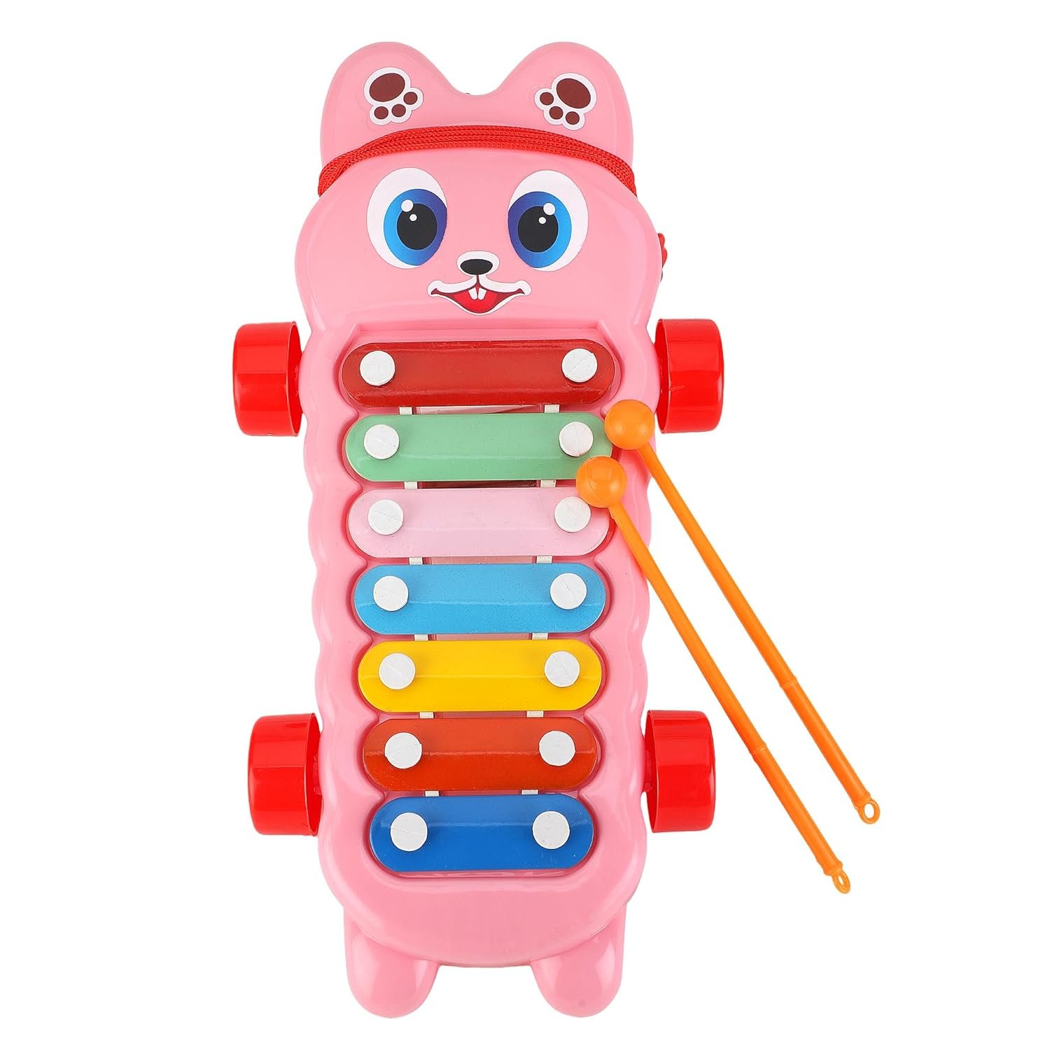 Xylophone Musical Educational Toy for Kid (1-3Year Old) I Toddlers Babies Kids Girls, Boys I 2-in-1 Piano Combined I Safe for Drum Sticks for Fast and Fun Learning for Kid Pink Xylophone Musical Educational Toy for Kid (1-3Year Old) I Toddlers Babies Kids Girls, Boys I 2-in-1 Piano Combined I Safe for Drum Sticks for Fast and Fun Learning for Kid Pink