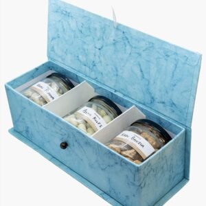 The Berry People: Celebration Gift Hamper - Flavoured Dry Fruits Combo of Kaju Pudina, Kaju Bhujia & Pista Kulfi (4 Boxes) | Nutritious Pack & Healthy Snacks for All Occasions | Diwali Gift